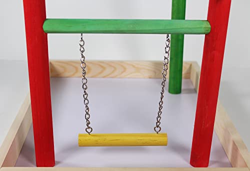 Penn-Plax Bird Life Wooden Playpen - XXL Size - Image 4