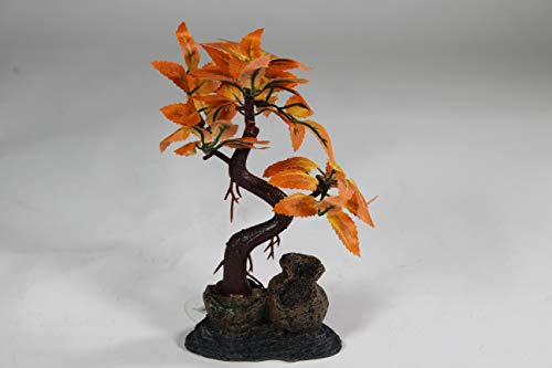 Penn-Plax Bonsai Tree Aquarium Decoration – Orange - Image 2