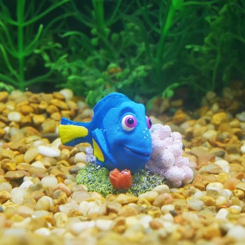 Penn-Plax Dory With Pink & Purple Coral Ornament - Image 5