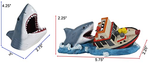 Penn-Plax Jaws 2-Piece Aquarium Ornament Bundle - Image 4
