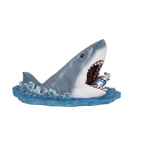 Penn-Plax Jaws Officially Licensed Aquarium Decoration - Image 3