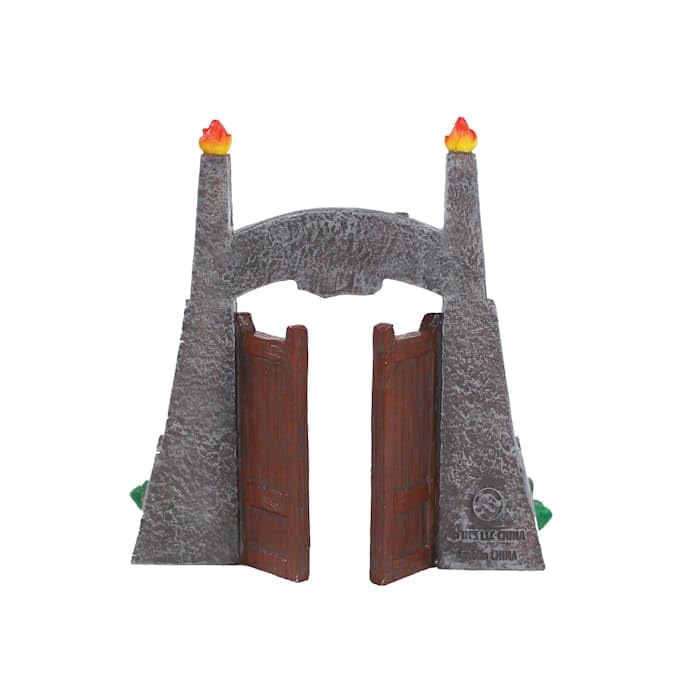 Penn-Plax Jurassic Park Aquarium Decoration – Park Gate - Image 2