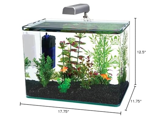 Penn-Plax Radius Desktop Nano Aquarium Kit β 10 Gallon - Image 2