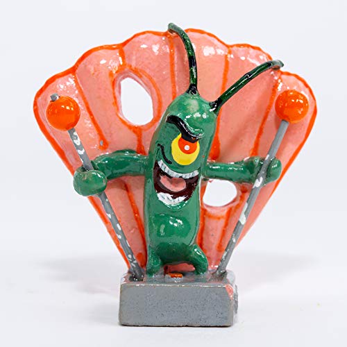 Penn-Plax Spongebob Squarepants Plankton Aquarium Ornament - Image 4