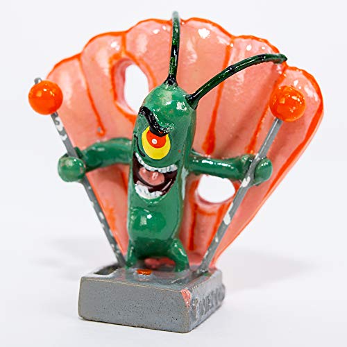 Penn-Plax Spongebob Squarepants Plankton Aquarium Ornament - Image 5