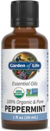 Garden of Life Peppermint Essential Oil, USDA Organic, 1 fl oz