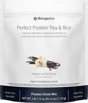 Metagenics Perfect Protein Pea & Rice Vanilla – 30 Servings