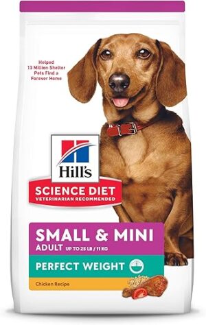 Hill’s Science Diet Perfect Weight Small Breeds Dry Dog Food