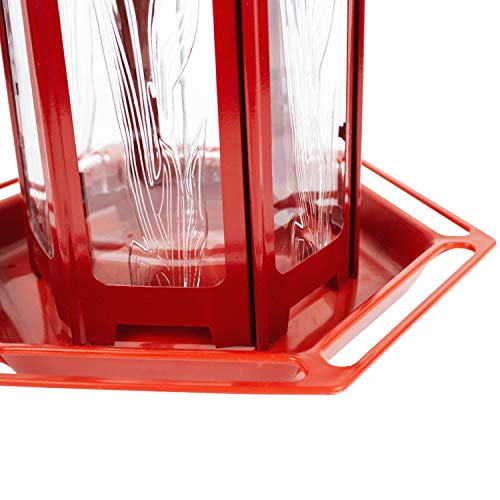 Perky-Pet Brick Red Gazebo Feeder GAZ02 - Image 5
