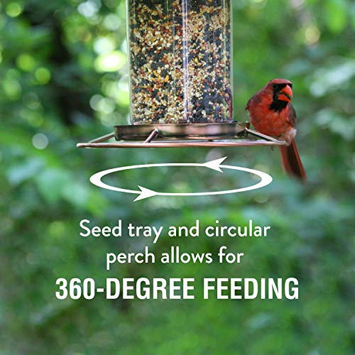 Perky-Pet Copper Panorama Bird Feeder 312C - Image 4