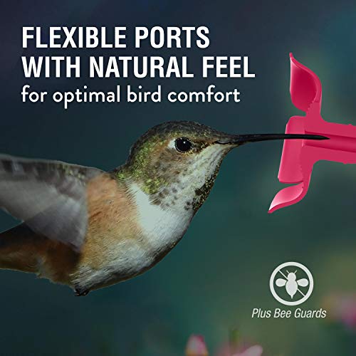 Perky-Pet Crystal Top-Fill Glass Hummingbird Feeder 9109-1SR - Image 5