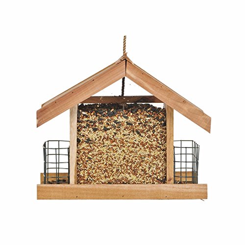 Perky-Pet Deluxe Chalet Cedar Feeder, 5.2-Pound - Image 3