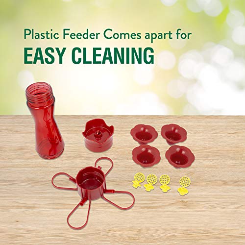 Perky-Pet Pinch Waist Hummingbird Feeder, 8-Ounce - Image 4