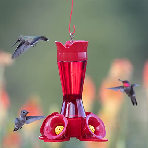 Perky-Pet Pinch Waist Hummingbird Feeder, 8-Ounce - Image 2