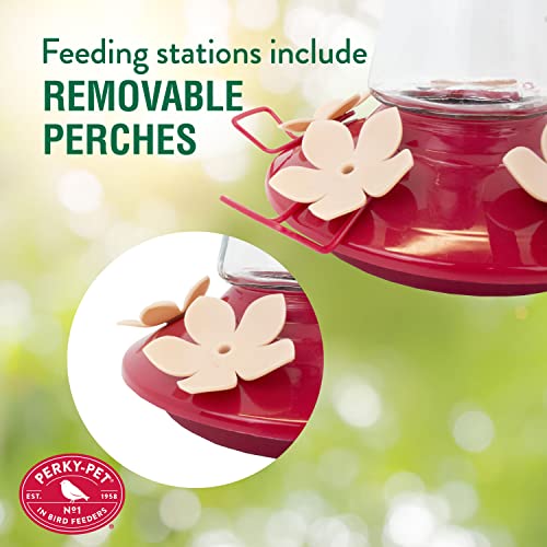 Perky-Pet Top-Fill Pinch-Waist Hummingbird Feeder 9201-6 - Image 4