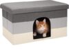 Furhaven Pet House Ottoman Condo – Hygge Stripe