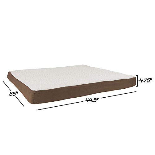 PETMAKER Orthopedic Memory Foam Dog Bed, 44x35 - Image 3