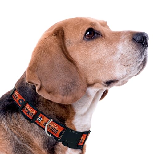 Pets First Houston Astros MLB Pet Collar, Medium - Image 3
