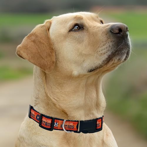Pets First Houston Astros MLB Pet Collar, Medium - Image 4