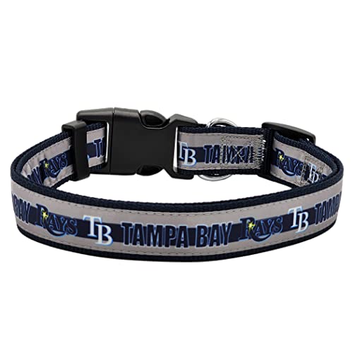 Pets First Tampa Bay Rays Large Pet Collar - Image 2