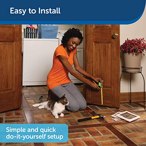 PetSafe Interior Cat Door: 4-Way Locking Flap - Image 4
