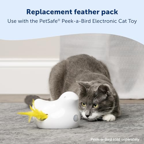 PetSafe Peek-A-Bird Cat Toy Replacement Feathers - Image 2
