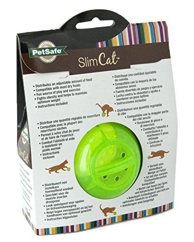 PetSafe SlimCat Green Meal Dispensing Toy (3 Pack) - Image 3