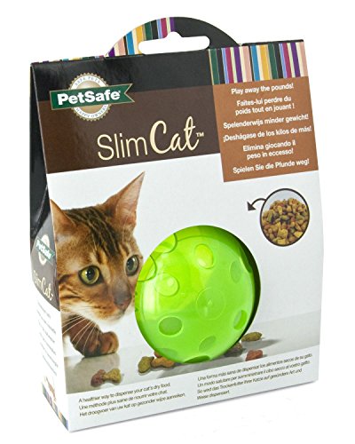 PetSafe SlimCat Green Meal Dispensing Toy (3 Pack) - Image 2