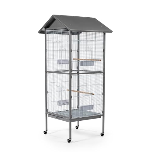 PH Prevue Hendryx Charming Aviary Large F035, Pearl Grey - Image 5