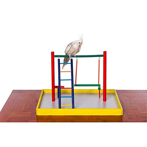 PH Prevue Hendryx Cockatiel Court Playground 22530 Multicolor - Image 3