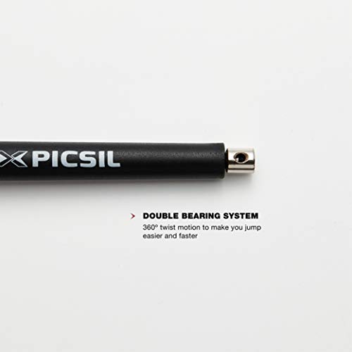 PICSIL High Speed Jump Rope, 360 Spin, Double Bearing - Image 4