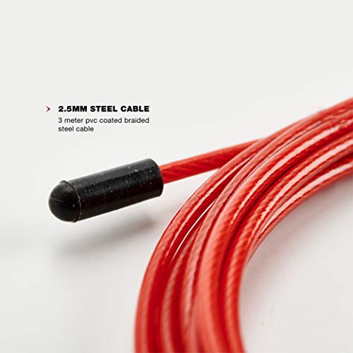 PICSIL High Speed Jump Rope, 360 Spin, Double Bearing - Image 5