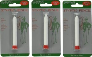 Clubman Pinaud Styptic Pencil, 0.33 Oz (3 Pack)