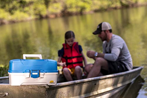Plano Ready-Set-Fish Tackle Box, Aqua Blue - Image 2