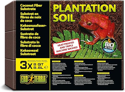 Exo Terra Plantation Soil, 8 Quarts - 3 Count