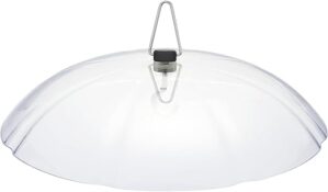 Kingsyard Plastic Weather Dome Cover for Bird Feeders