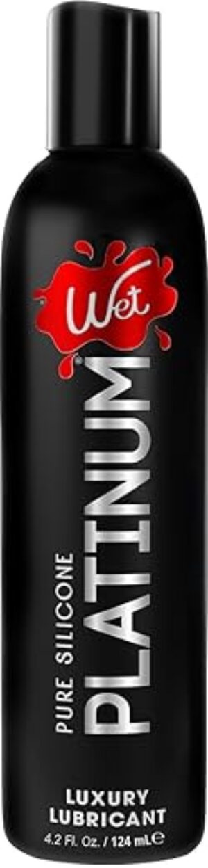 Wet Platinum Silicone-Based Lube, 4.2 Fl Oz