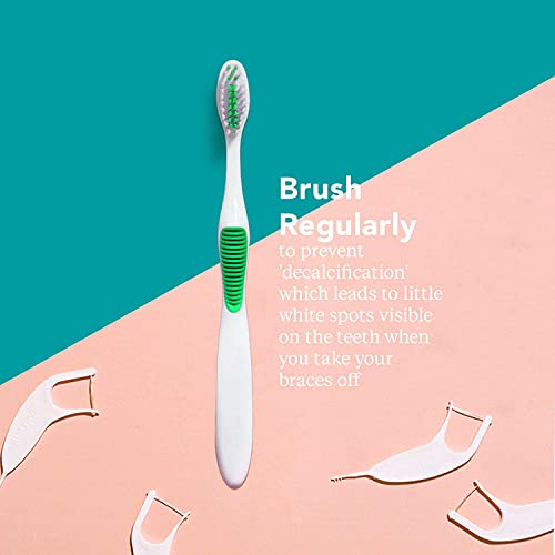 Platypus Orthodontic Toothbrush For Braces, Soft Bristle - Image 5