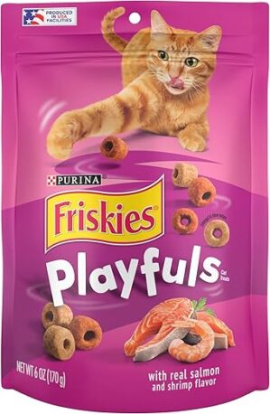 Friskies Playfuls Salmon & Shrimp Cat Treats
