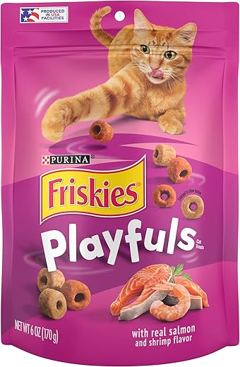 Friskies Playfuls Salmon & Shrimp Cat Treats