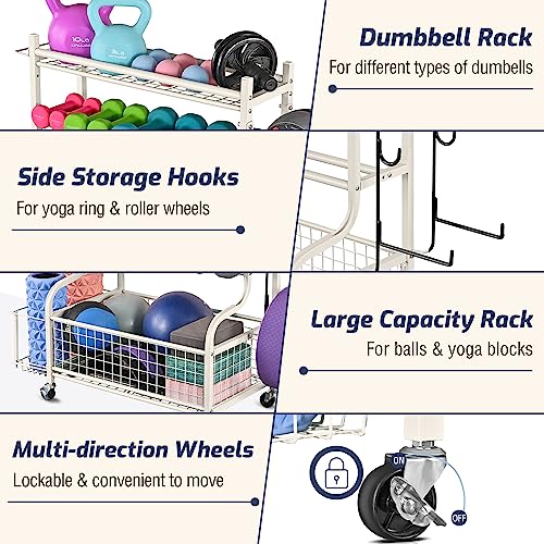 PLKOW Weight Rack For Dumbbells And Kettlebells - Image 4
