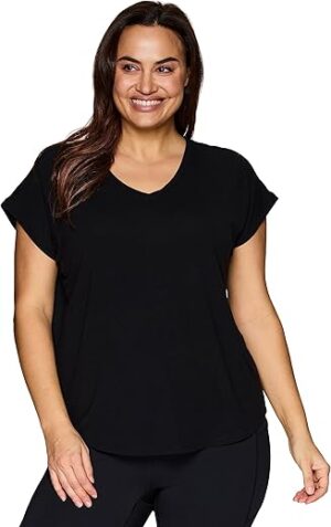 RBX Plus Size V-Neck Tunic Tee