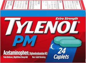Tylenol PM Extra Strength Pain Reliever & Sleep Aid Caplets