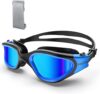 YAKAON Polarized Swim Goggles, Anti-Fog No Leaking