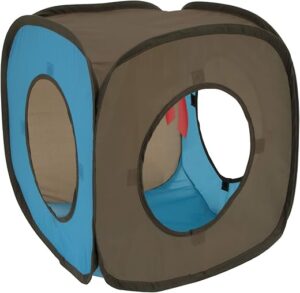 Kitty City Pop Open Rolling Cat Cube Tunnel