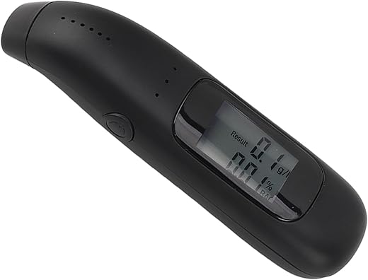Luqeeg Portable Breathalyzer Tester With LCD Display