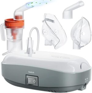 POCHUMIDUU Portable Compressor Nebulizer Machine With 3 Masks