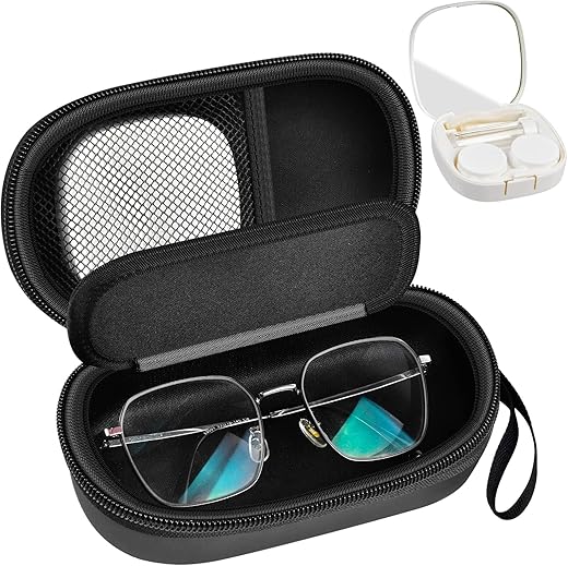 GWCASE Portable Contact Lens And Glasses Case