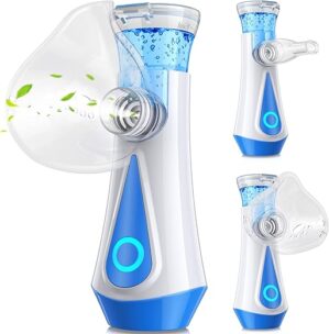 vegamile Portable Rechargeable Handheld Mesh Nebulizer