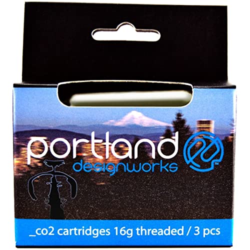 Portland Design Works CO2 16g Threaded Cartridges (3-Pack) - Image 2